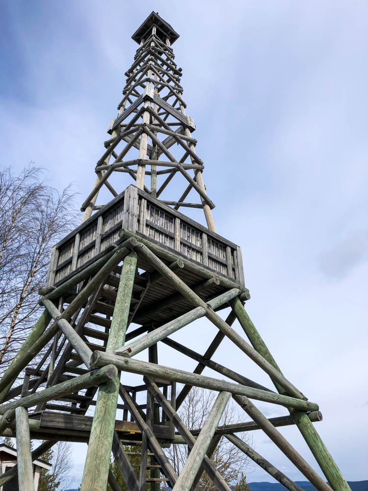 Turm in Nordschweden