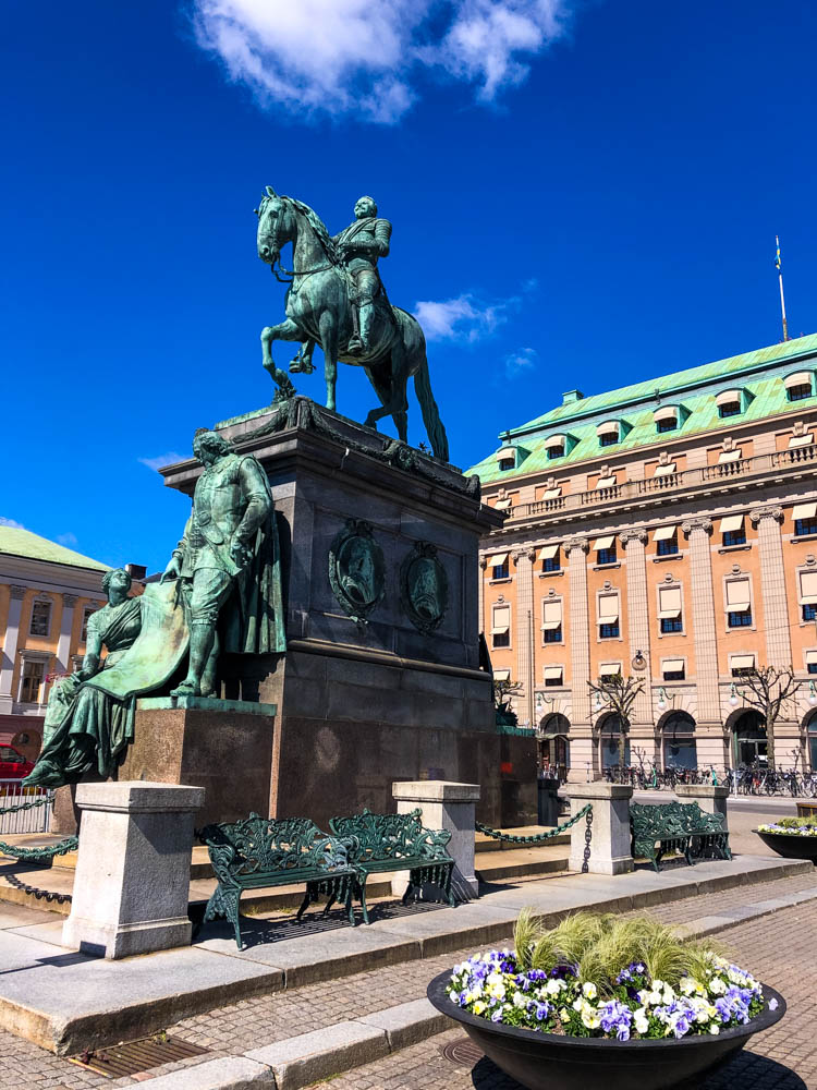 Statue in Stockholm