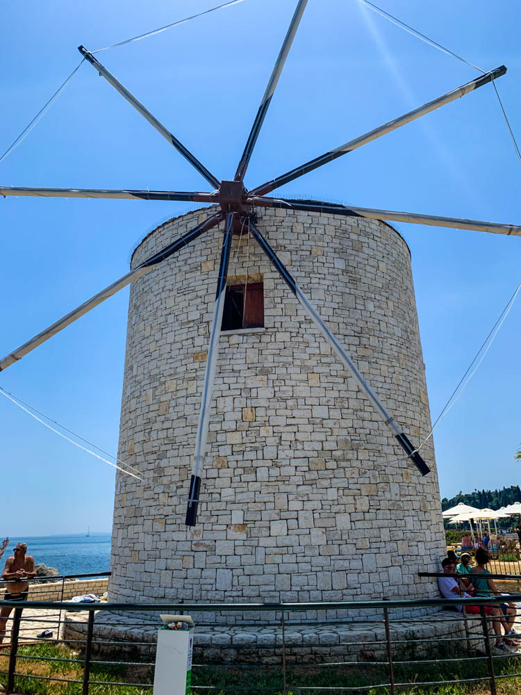 Windmühle in Korfu