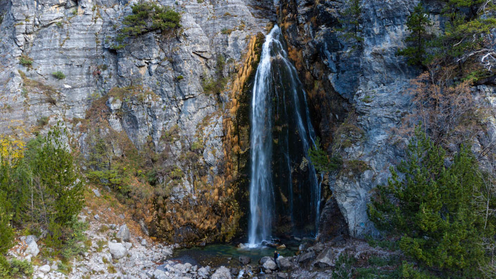 Wasserfall Theth Albanien