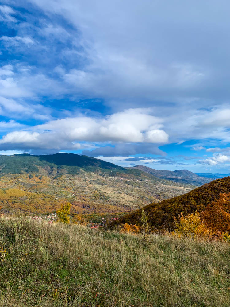 Pindos Gebirge in Griechenland im Herbst