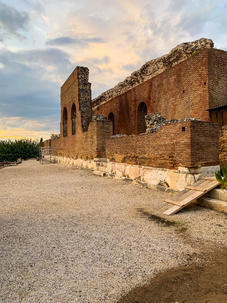 Ruinen in Patras
