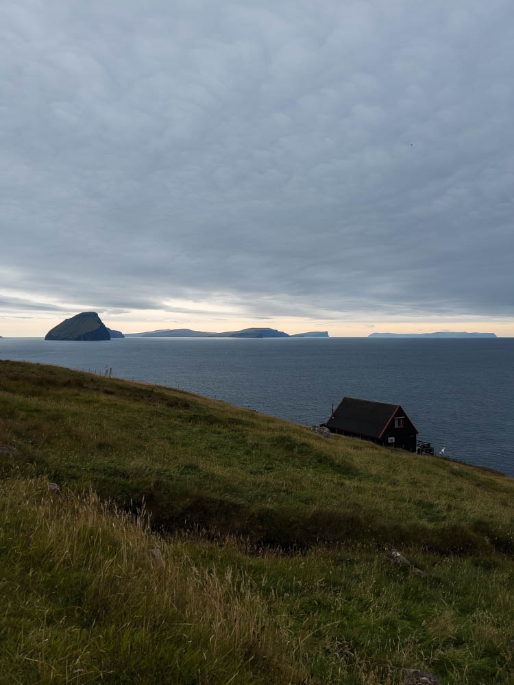 Inseln im Meer Färöer Inseln